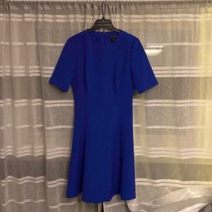 Blue Banana Republic size 6. Flair 3/4 sleeve dress